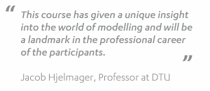 Quote from DTU training course in January 2014